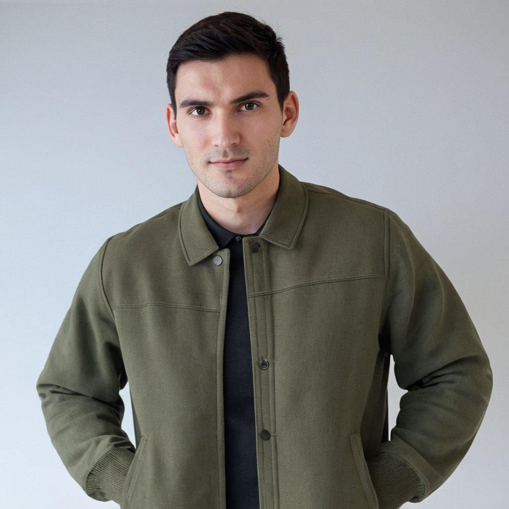 ZARA Down Collar Jacket