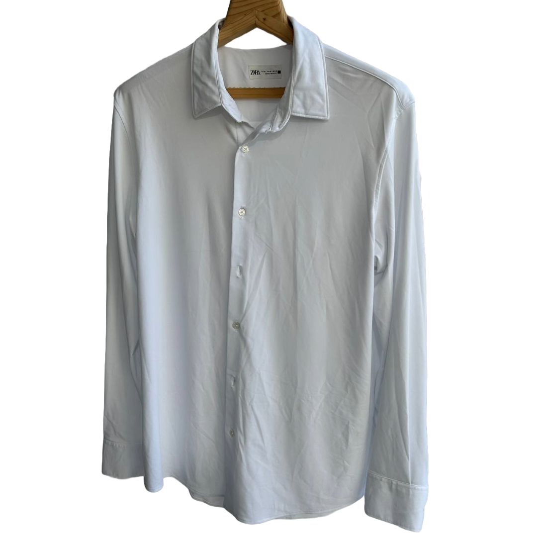 Zara White Formal Shirt