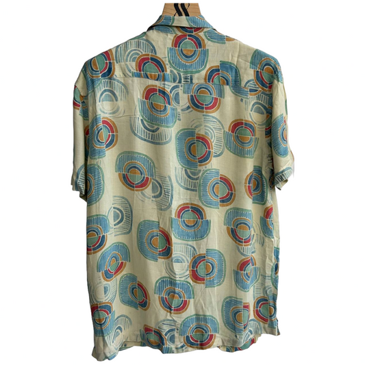 Zara patterned cuban shirt