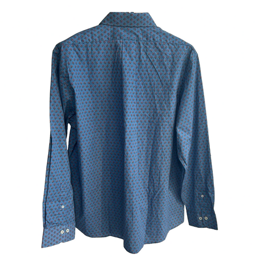 Brooks Brothers Floral Pattern Cotton Shirt