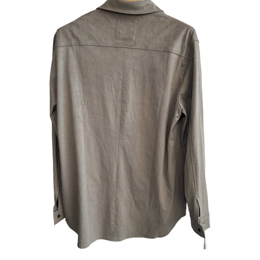 Zara Comfortable Fit Suede Men's Shirt