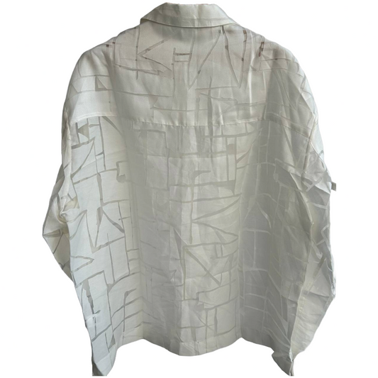 Zara Poplin Shirt White