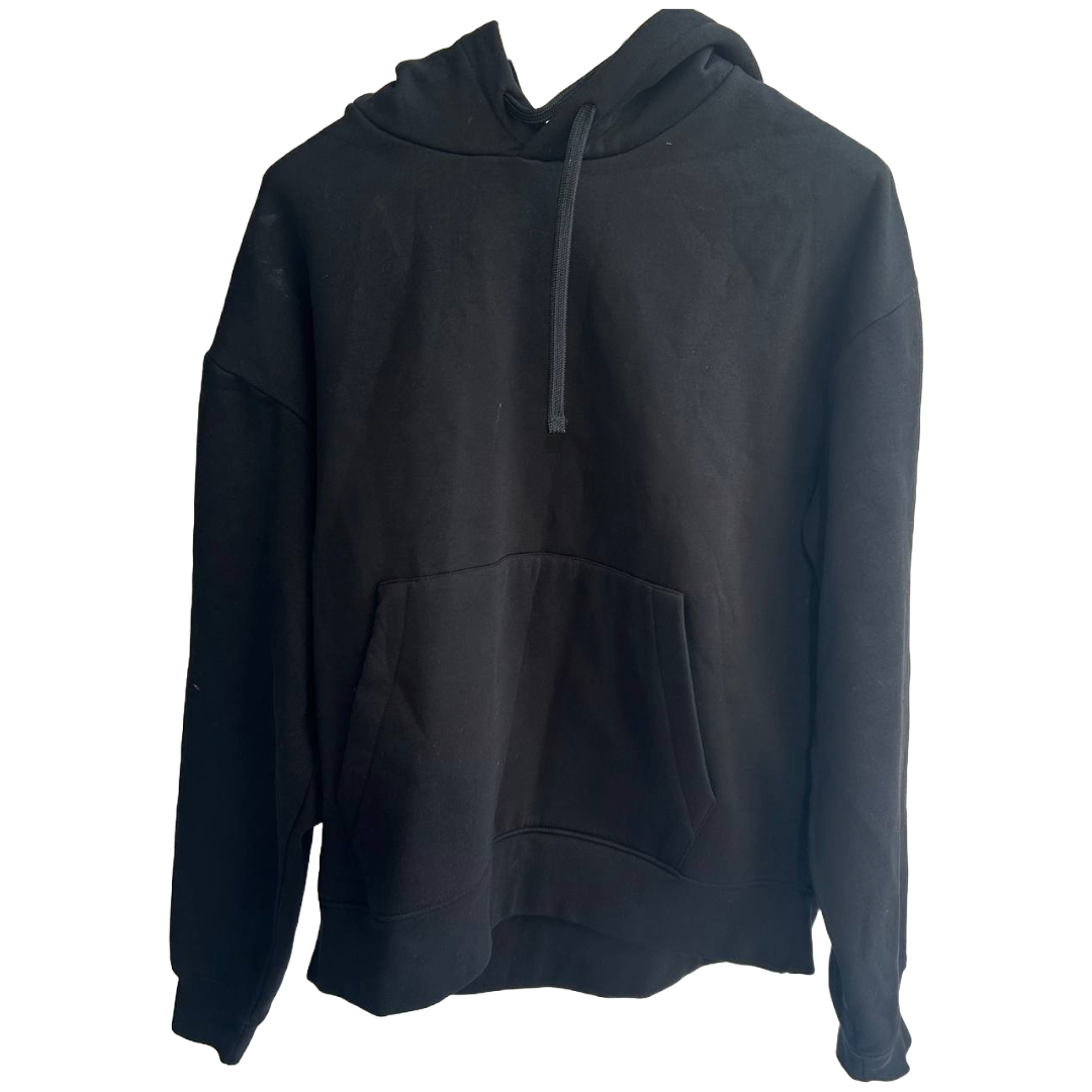 Zara Basic Black Hoodie