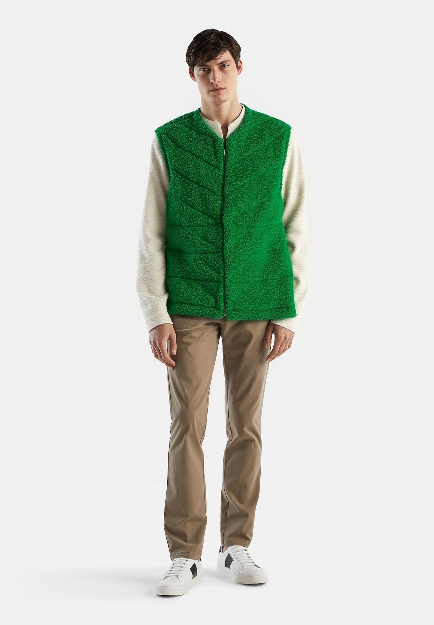 Zara Oversized Fleece vest