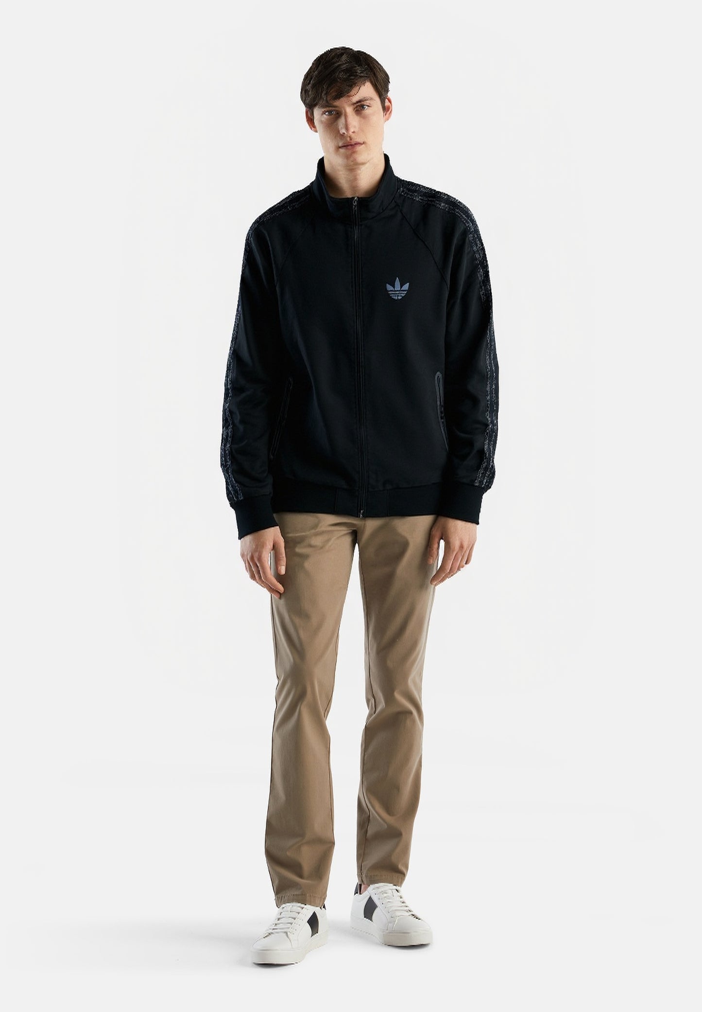 Adidas Black colour zipper jacket