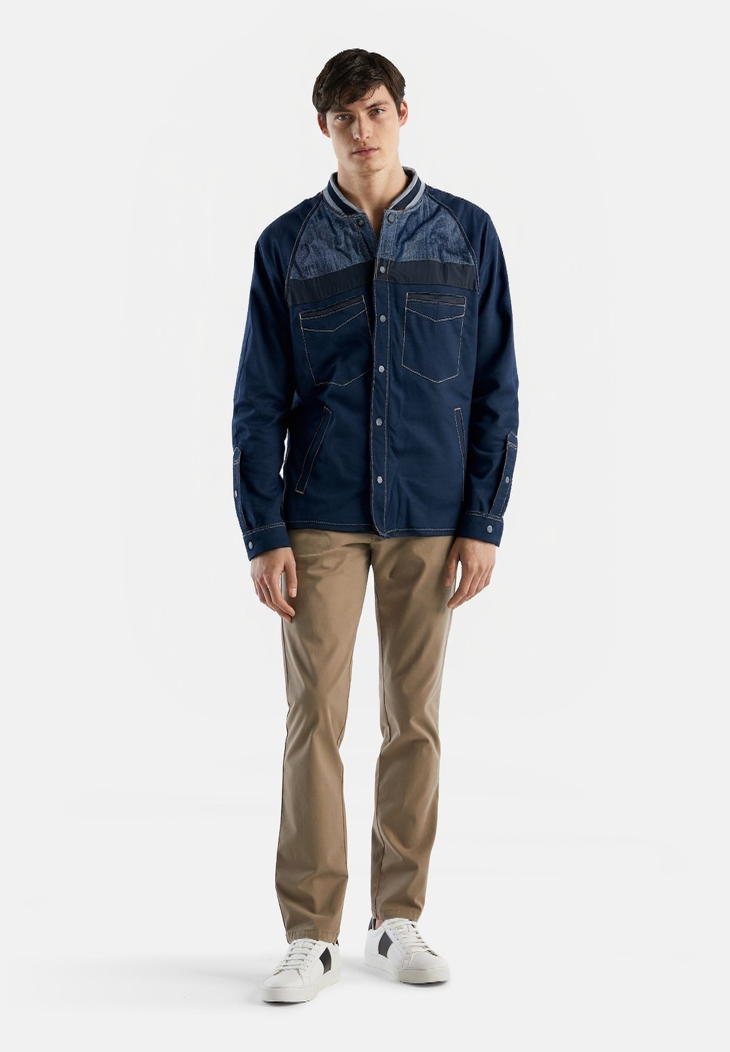Onitsuka Tiger Denim Jacket Navy