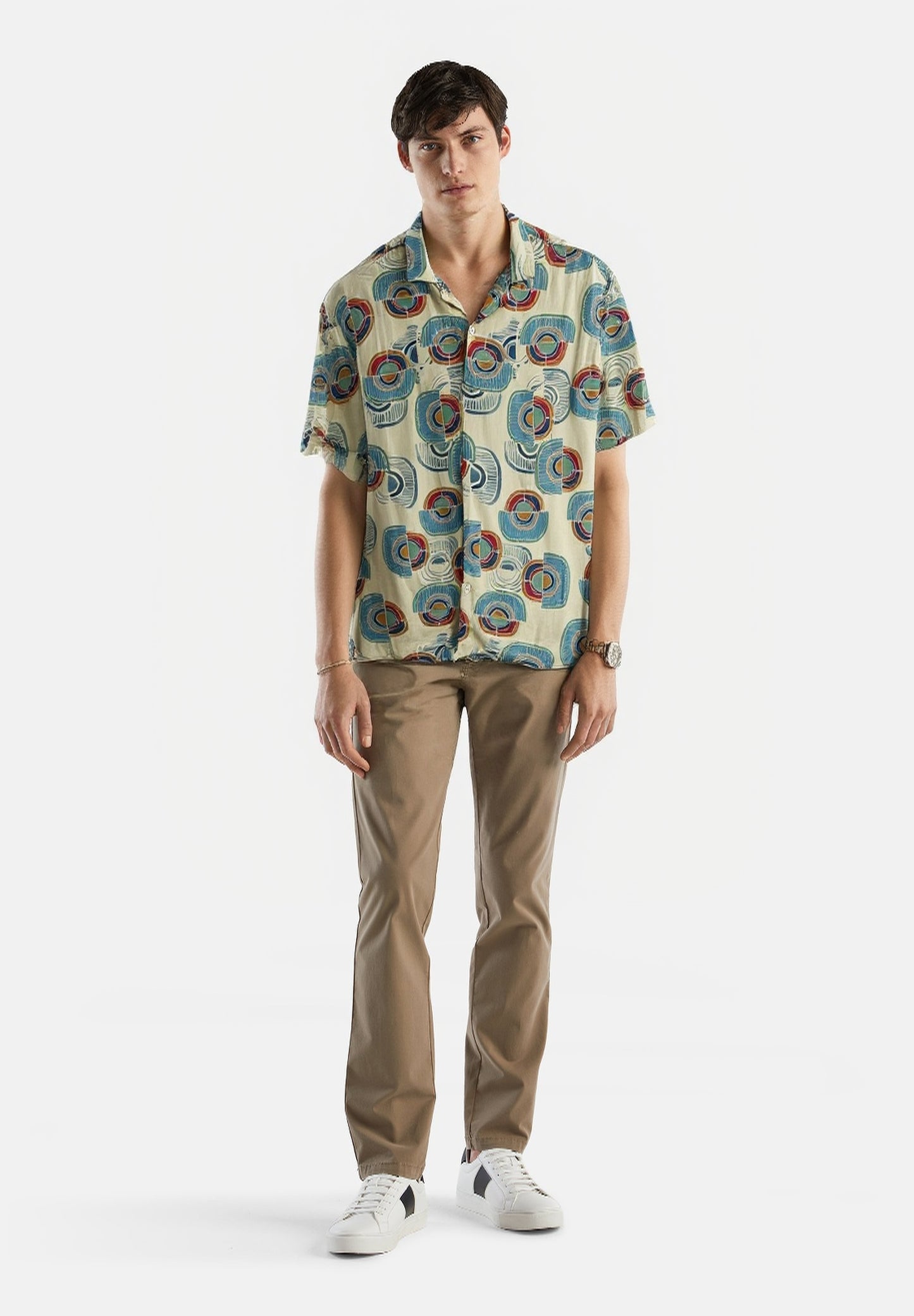 Zara patterned cuban shirt