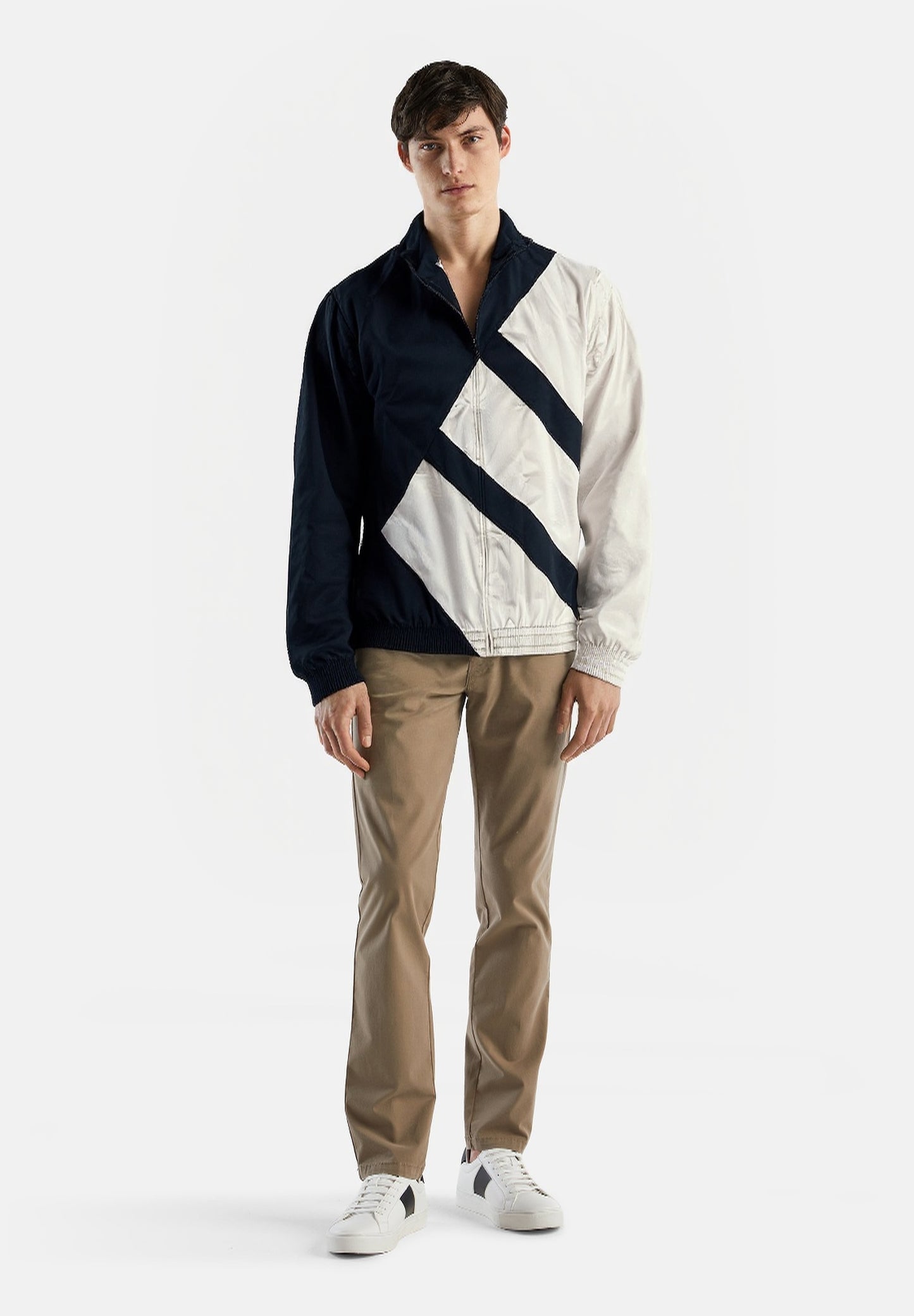 Adidas Originals Black & White Colourblocked Jacket
