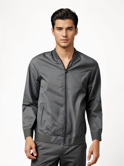 Ascot Relaxed Fit Bomber Jacket