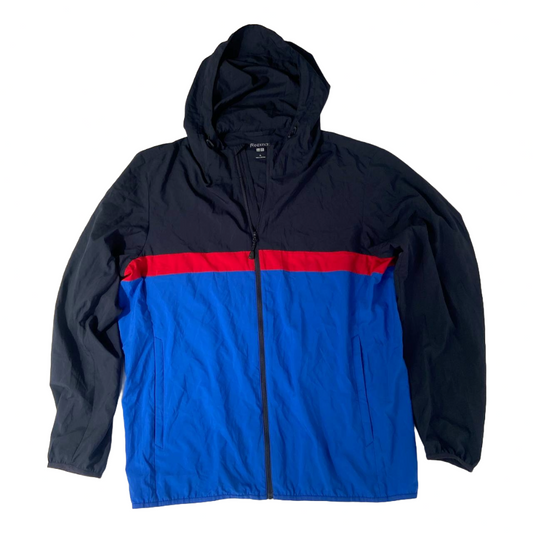 Uniqlo JW Anderson Navy Blue Red Very Light Soft Compact Tracksuit Jacket