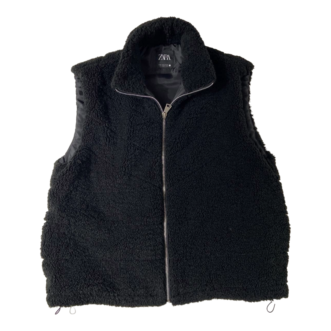Zara Rye sheepskin artificial vest
