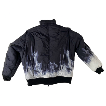 Onitsuka Tiger White Flame Puffer Jacket