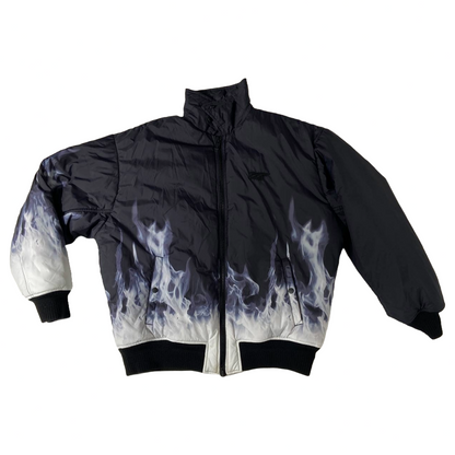 Onitsuka Tiger White Flame Puffer Jacket