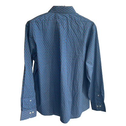 Brooks Brothers Floral Pattern Cotton  Shirt