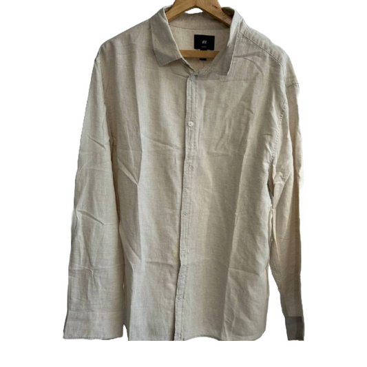 H&M Regular Fit Linen-Blend shirt
