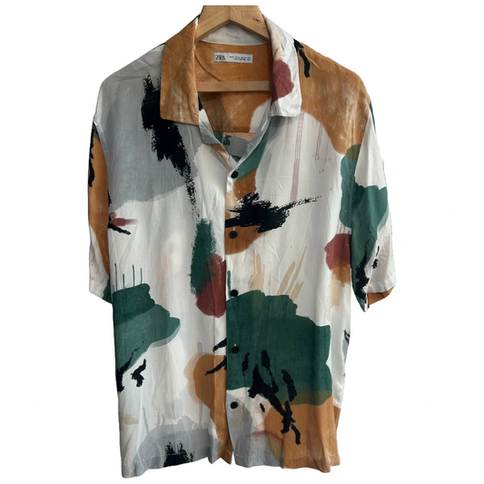 Zara Men White Shirt