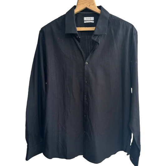 Calvin Klein Regular Fit Linen Cotton Shirt