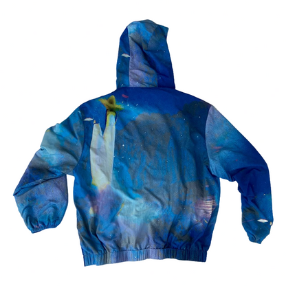 Zara Space Print Windbreaker Jacket