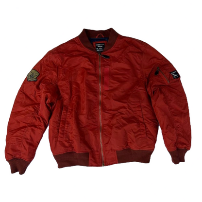 Superdry MA1 Bomber Jacket in Burnt Orange