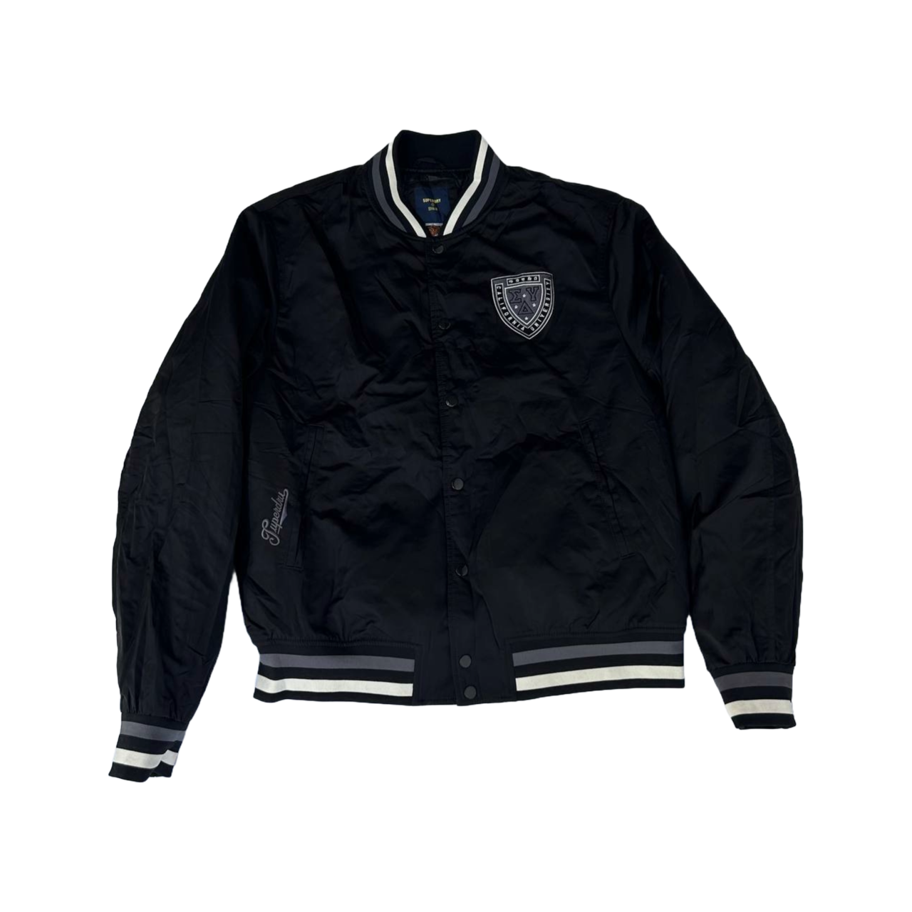Superdry Varsity Relaxed Fit Bomber Jacket