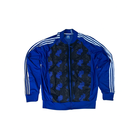Adidas Originals mens full zip snake skin track jacket