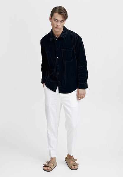 H&M Regular Fit Velvet shirt