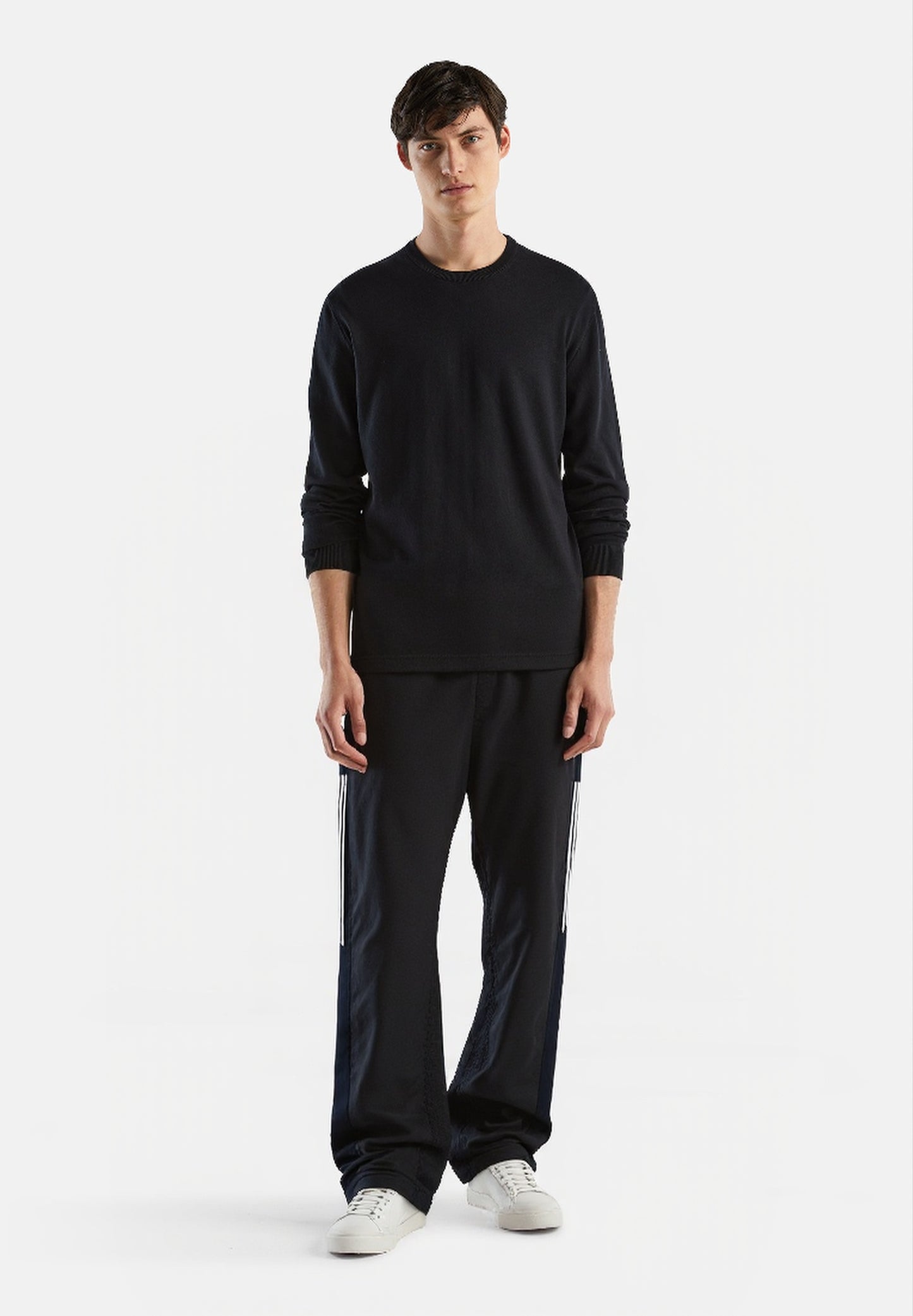 Adidas 3 Strips Woven Pants Black