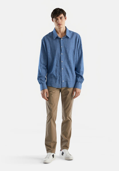 Brooks Brothers Floral Pattern Cotton  Shirt