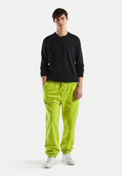 Men Light Green Trackpants
